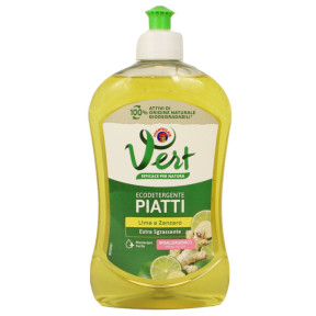 Засіб для миття посуду Chanteclair piatti Vert, аpомат “лайм та імбир”, 500 мл